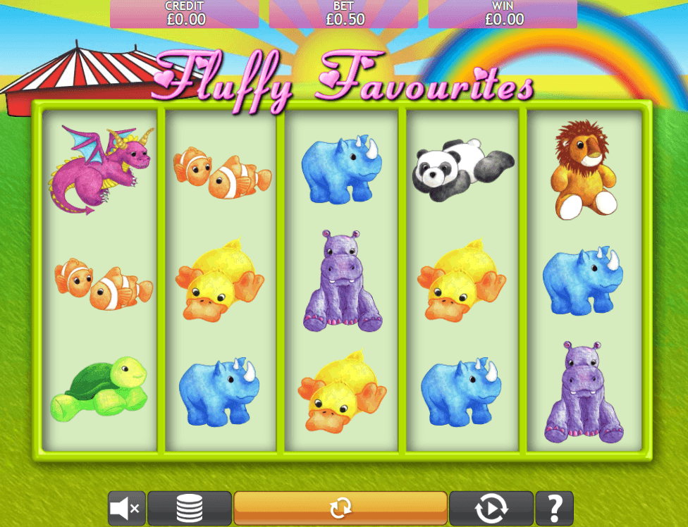 slots with Fluffy Favourites