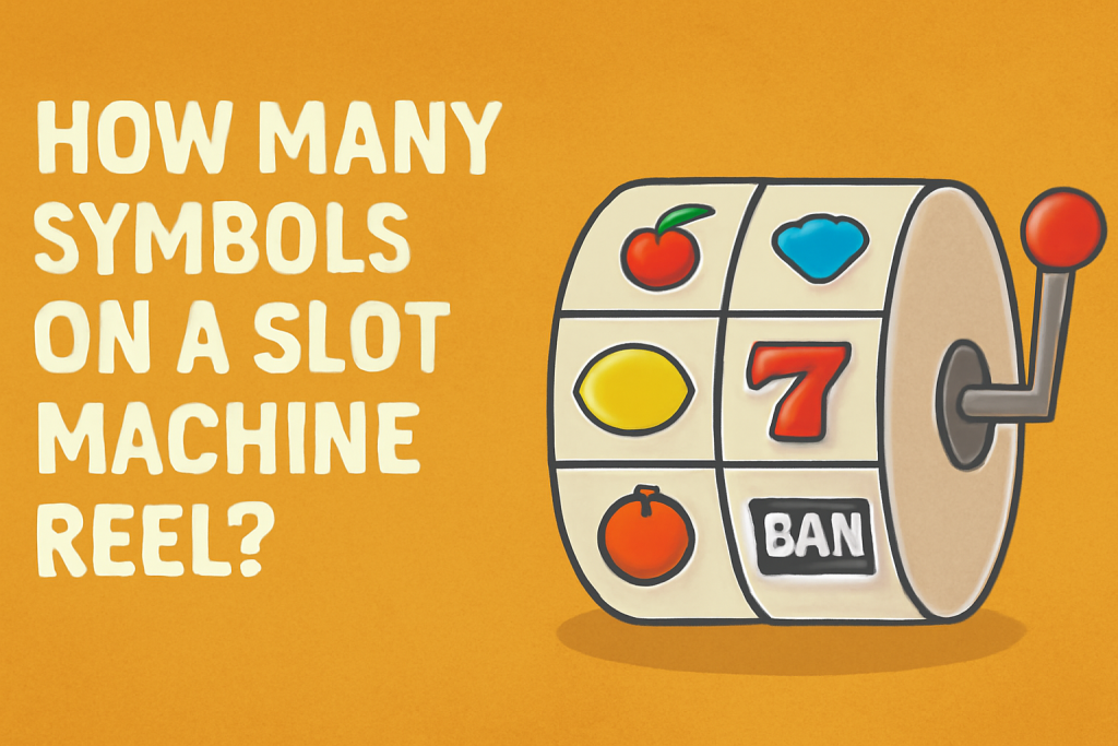 how many symbols on a slot machine reel
