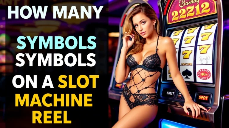 how many symbols on a slot machine reel